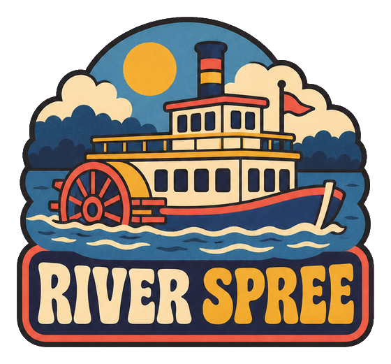 Preview for Spree Boat Retro Sticker