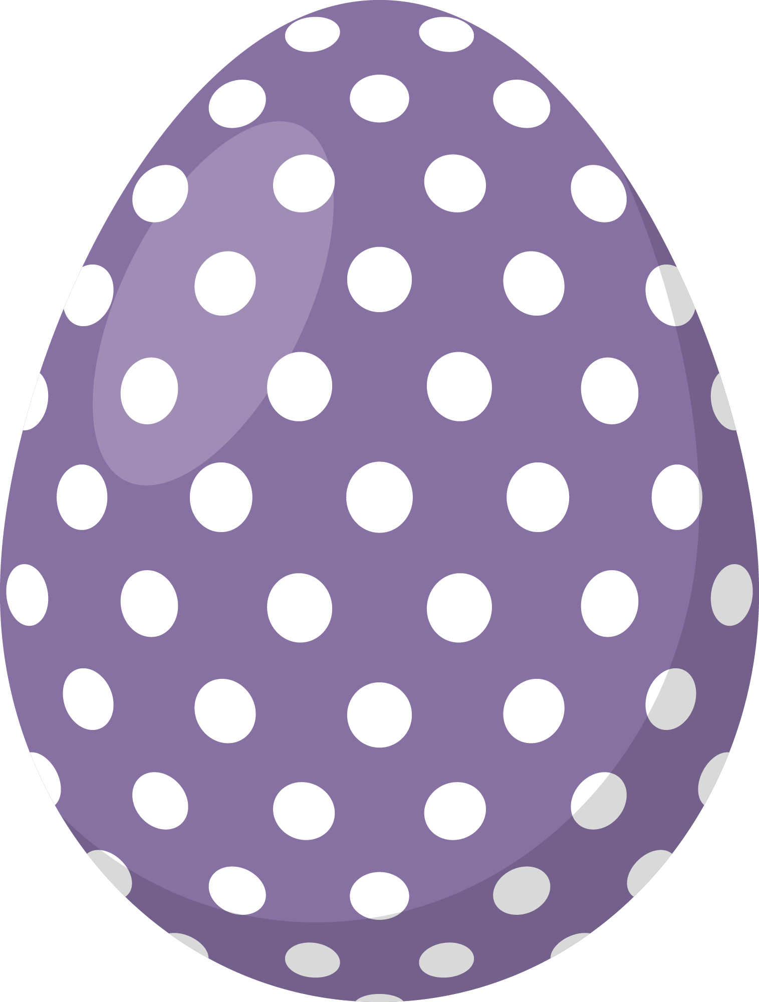 Preview for Purple-easter-egg-polka-dots-sticker-353dc