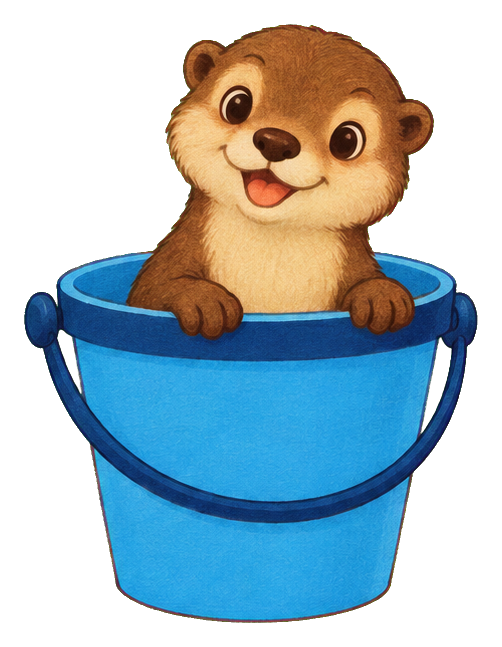 Preview for Storybook Otter Bucket Peek