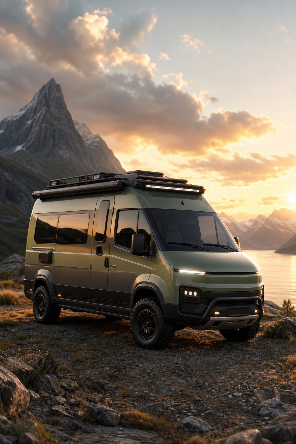 Preview for Camper Van Stock Background