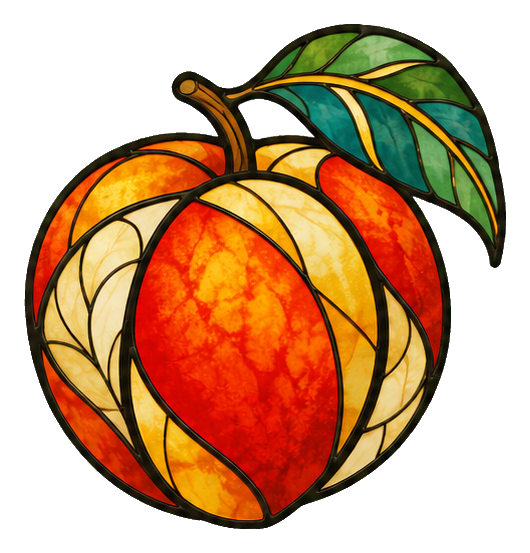 Preview for Stained Glass Fruit Peach