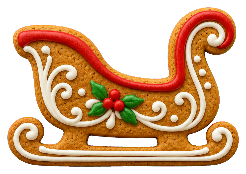 Preview for Gingerbread Bakery Sleigh Cookie