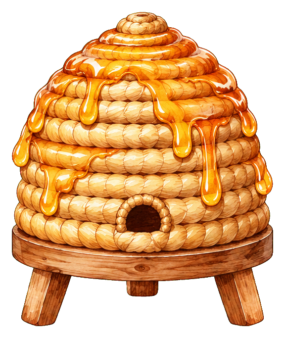 Preview for Straw Honey Beehive Skep