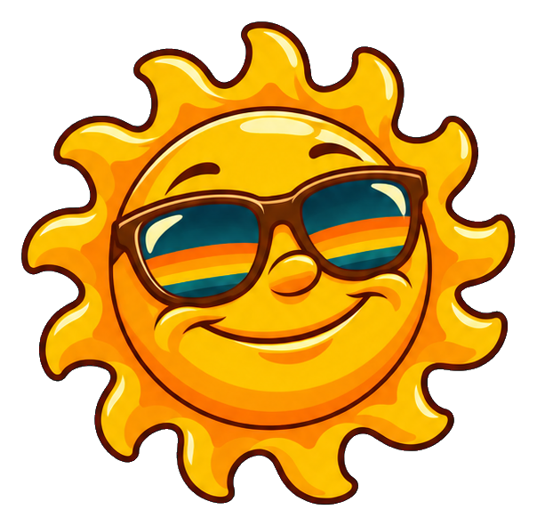 Preview for Retro Surf Sunny Sun Face