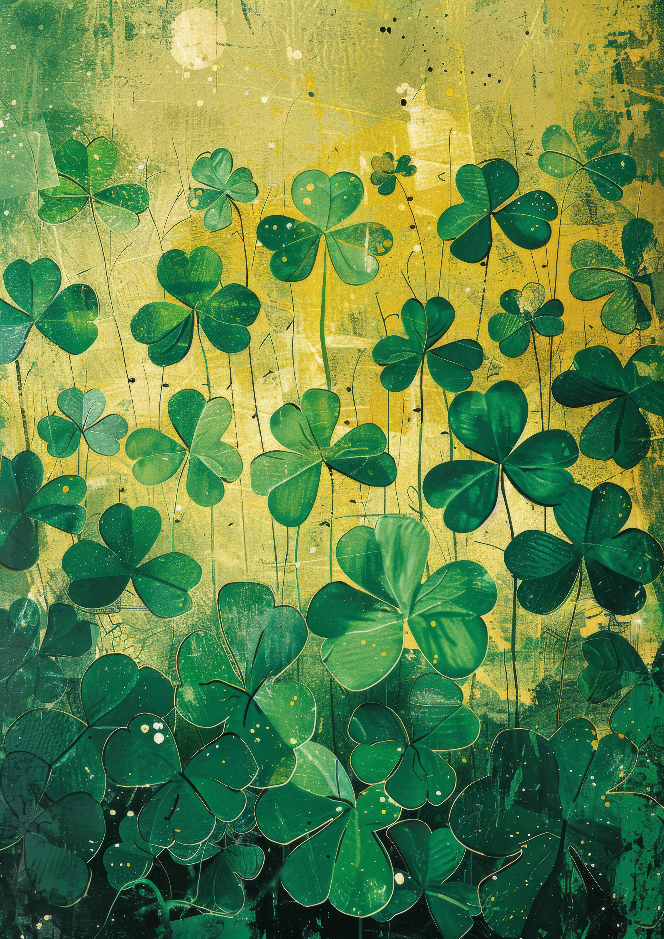 Preview for Four-leaf-clover-field-st-patricks-background-9e761