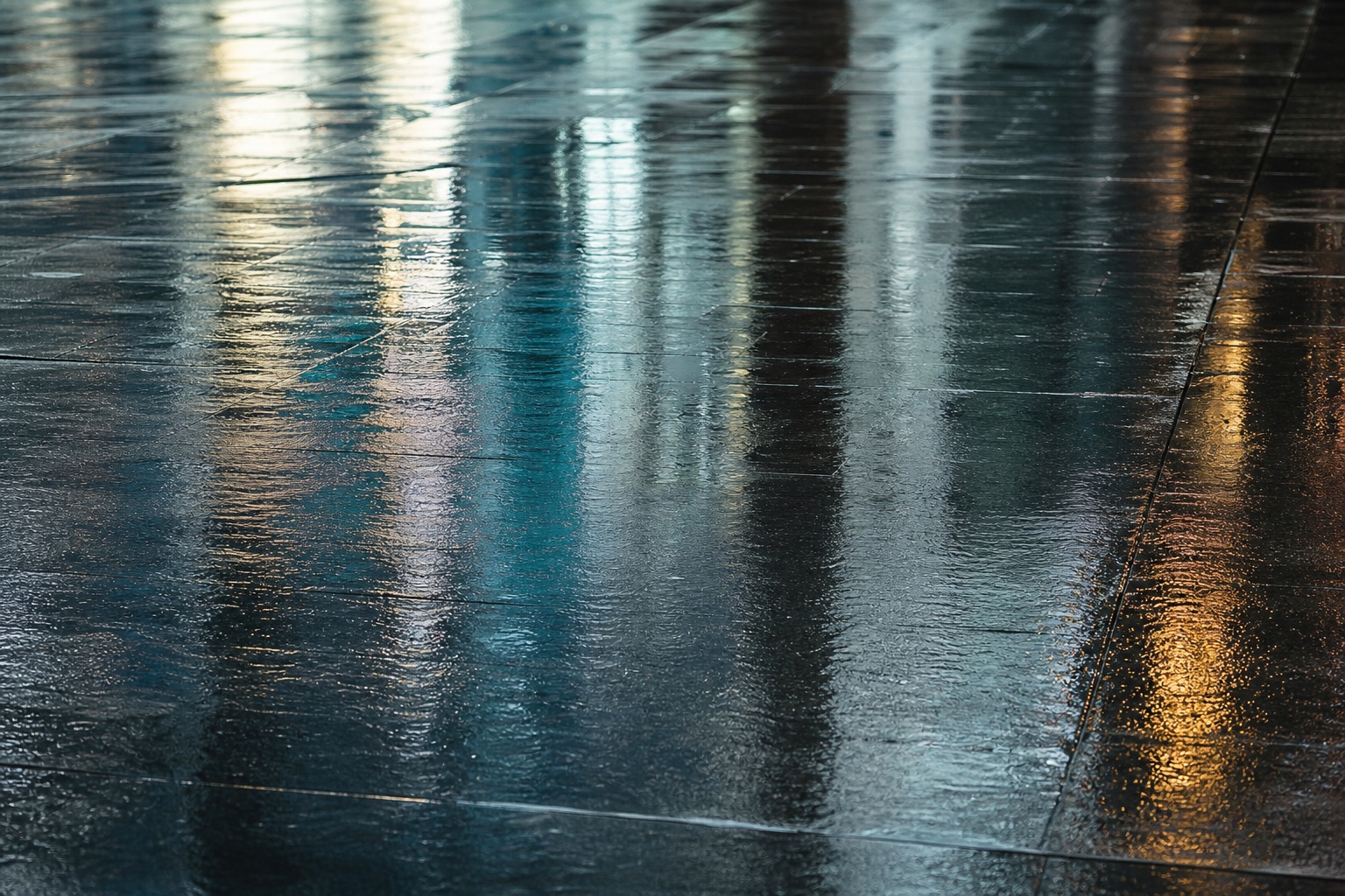 Preview for Cool Overcast Wet Pavement Background