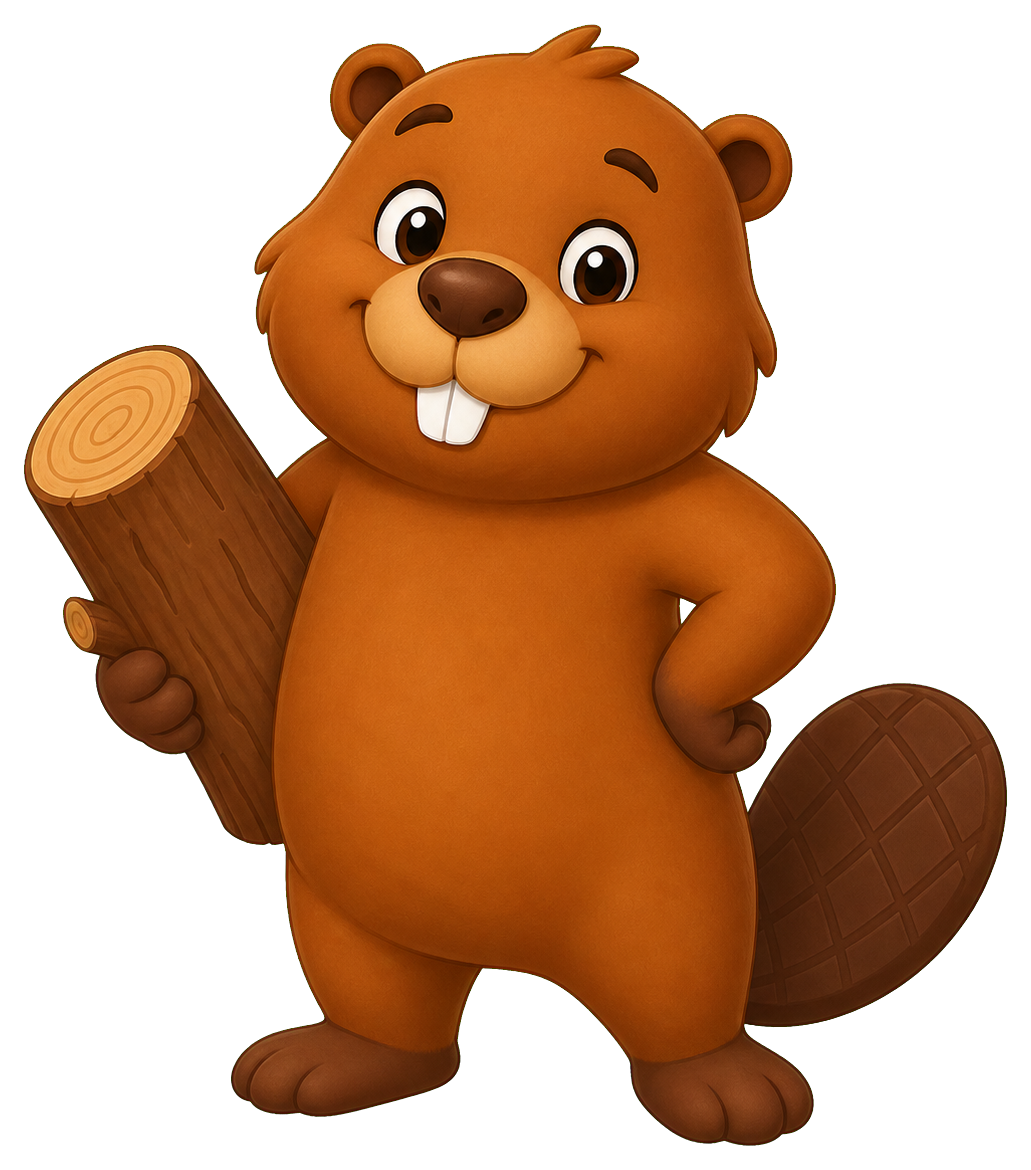 Preview for Proud Beaver Sticker Graphic