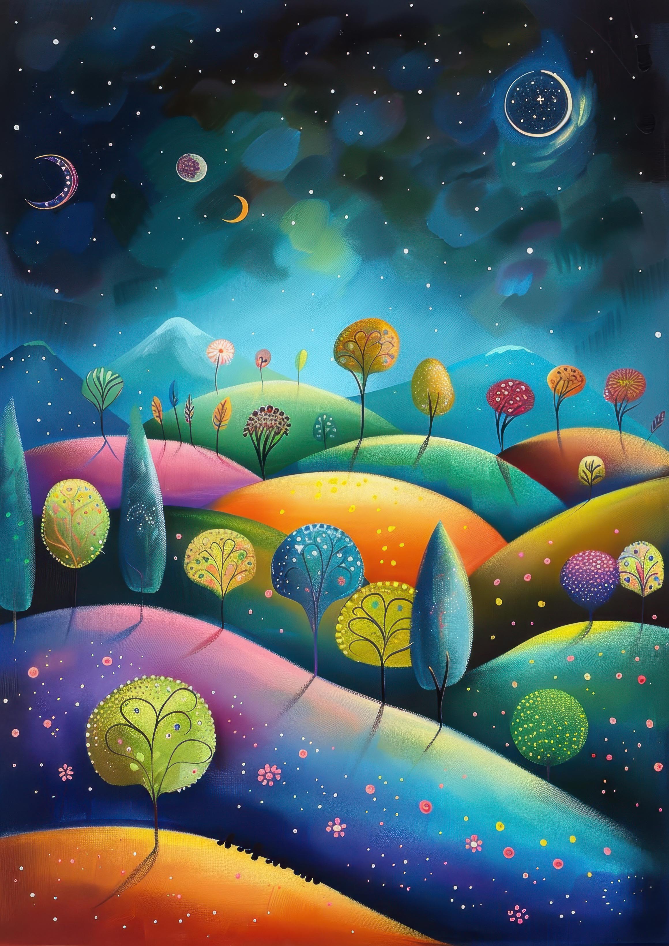 Preview for Cosmic-landscape-art-astrophotography-photo-background-9b48c