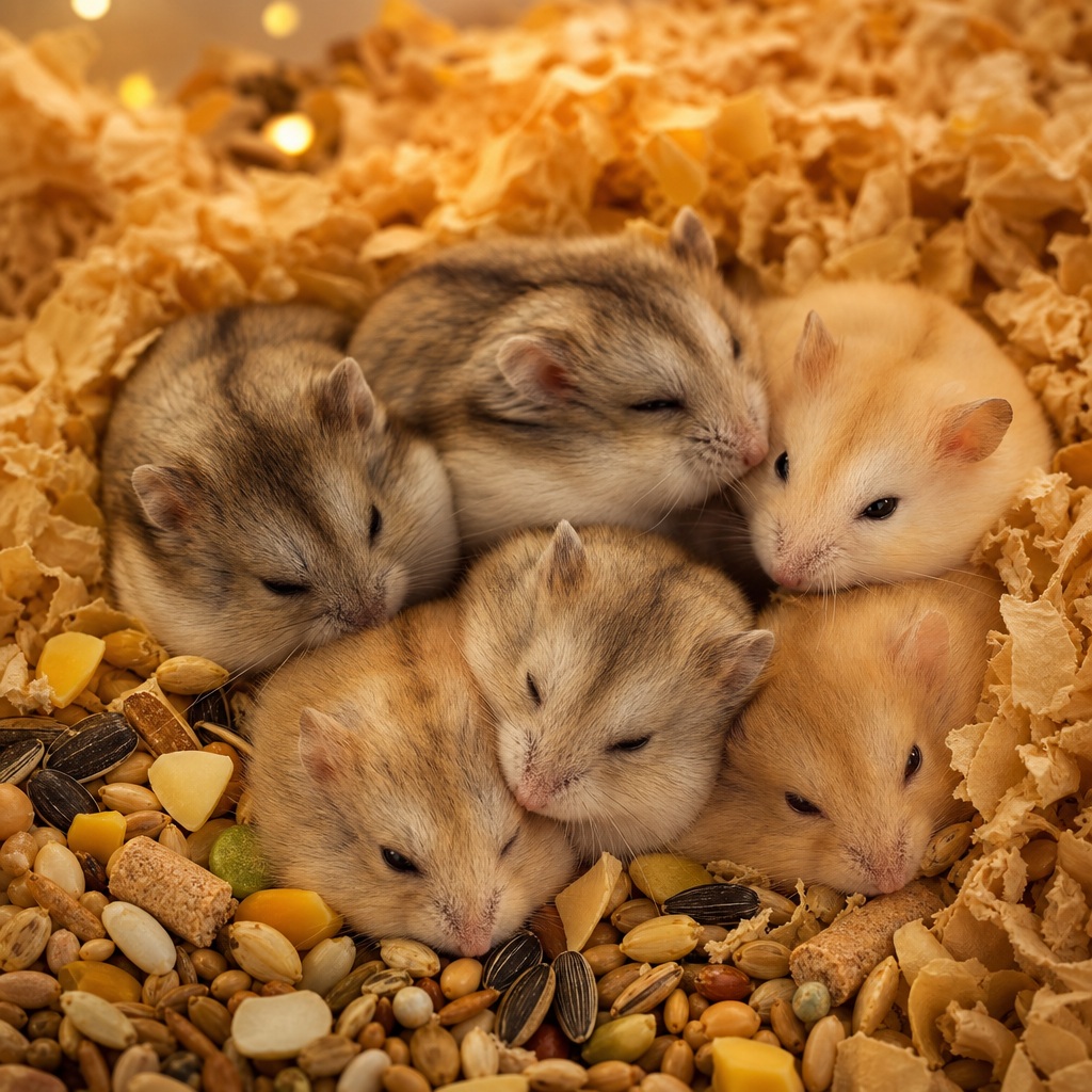 Preview for Cute Hamster Background For Pet-themed Designs