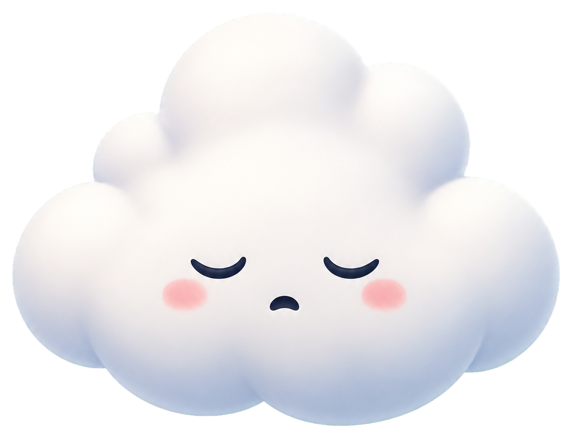 Preview for Sleepy Cloud Sticker