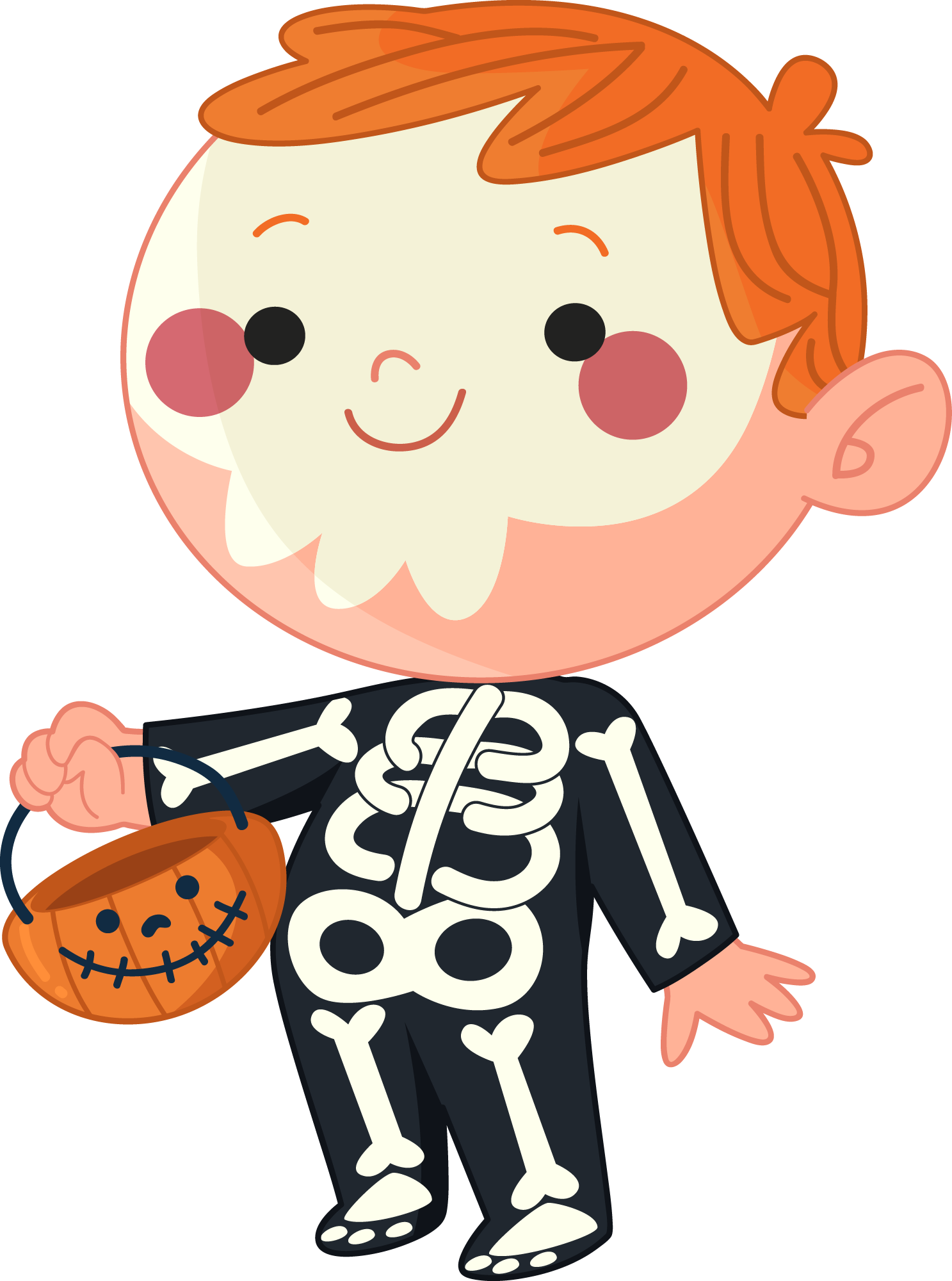 Preview for Halloween-cartoon-skeleton-boy-halloween-costume-sticker-43cae