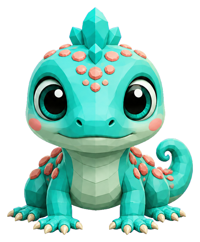 Preview for Bubble Scale Basilisk Sticker