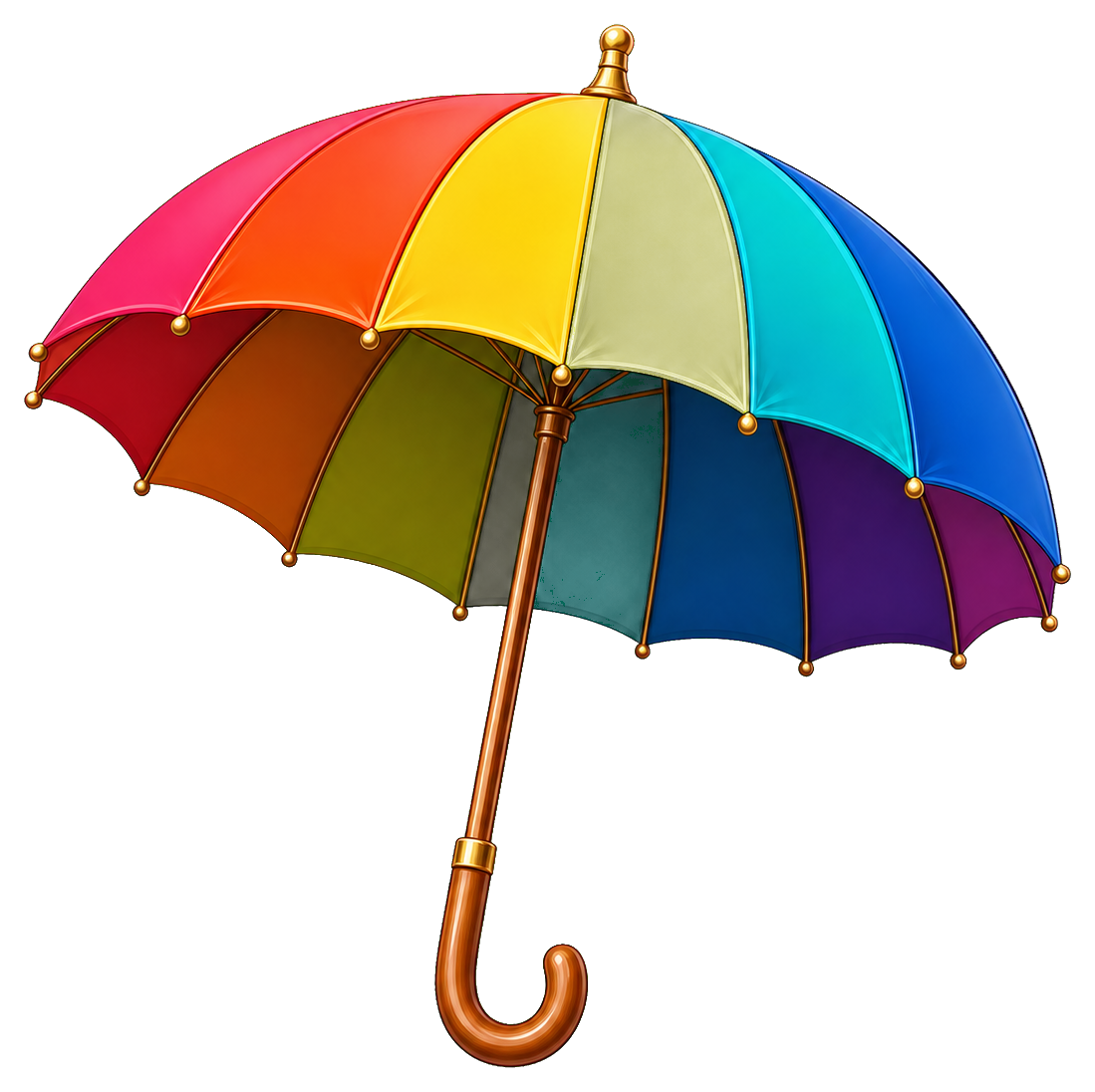 Preview for Colorful Parasol Sticker For Travel Designs