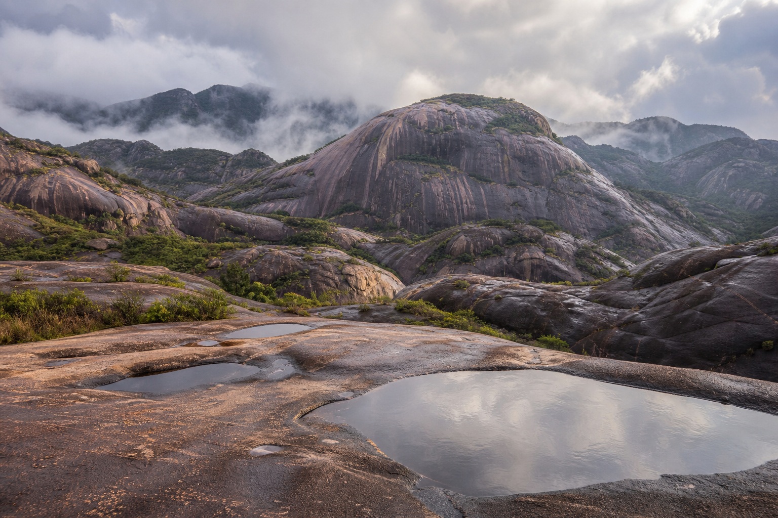 Preview for Chinese Mountain Landscape Stock Background