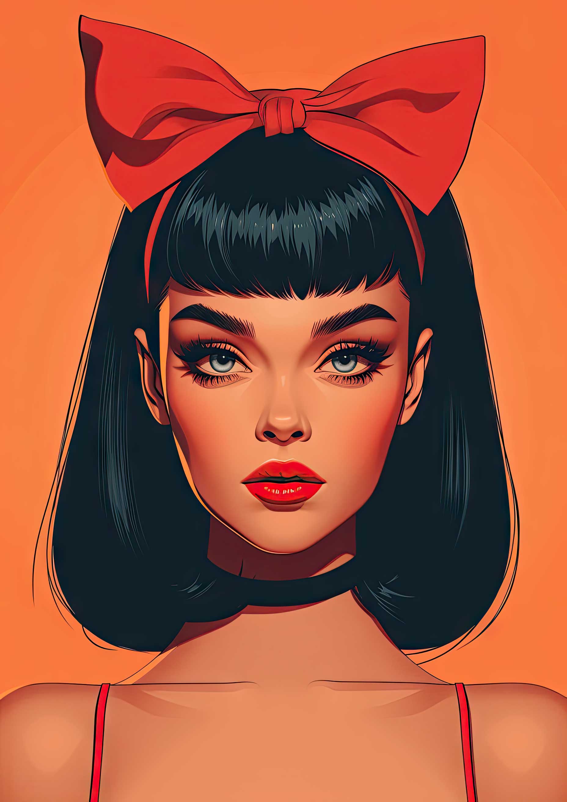 Preview for Modern-portrait-illustration-celebrities-background-06260