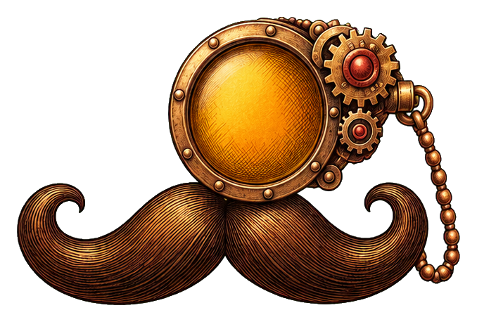 Preview for Steampunk Monocle And Mustache