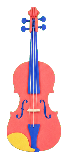 Preview for Henri Matisse Coral Violin Sticker