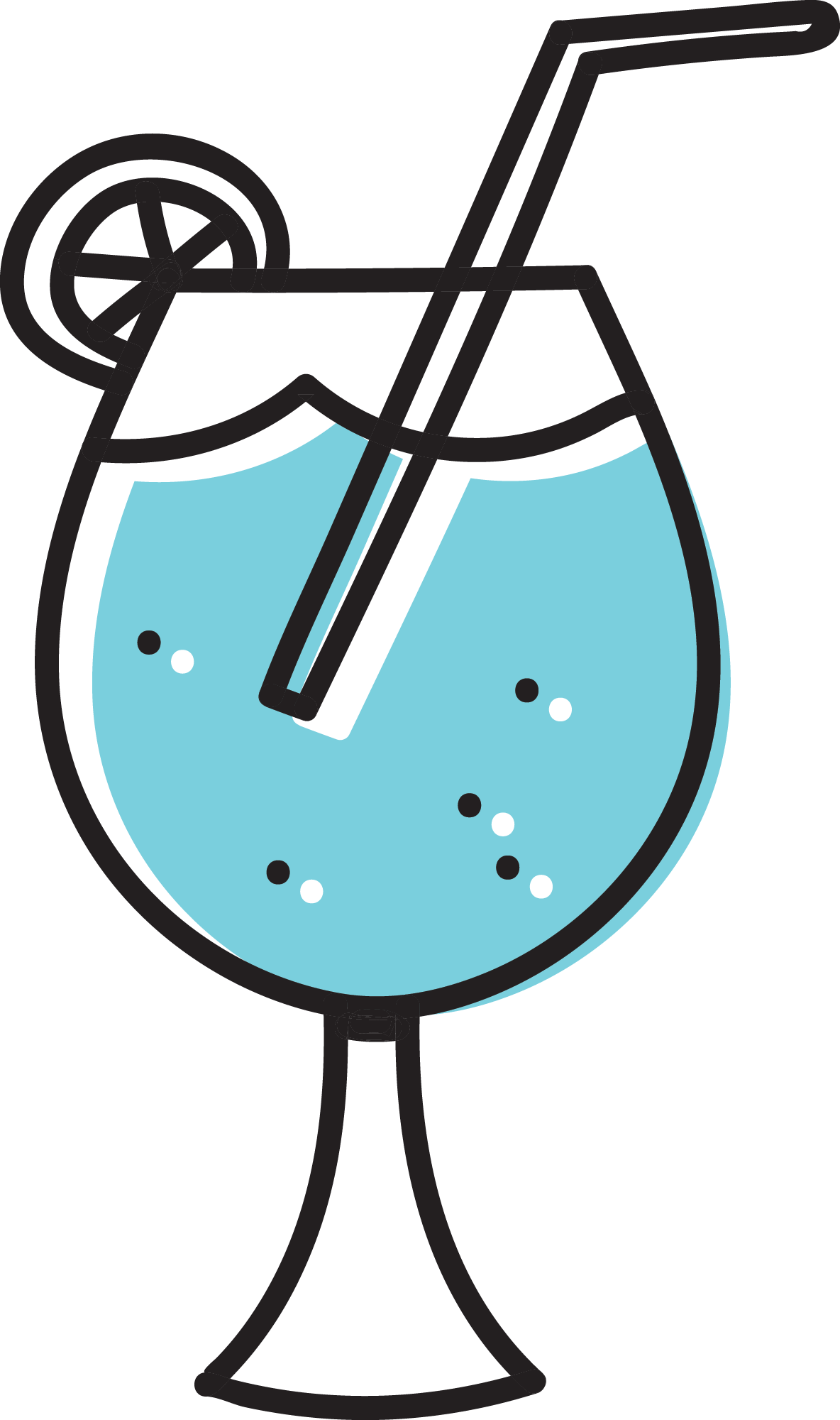 Preview for Cocktail-illustration-summer-sticker-62493