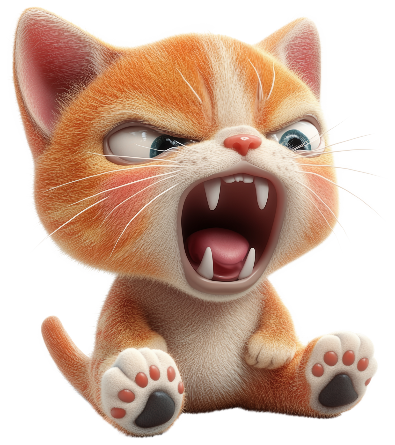 Preview for Angry Cat Emoji Sticker