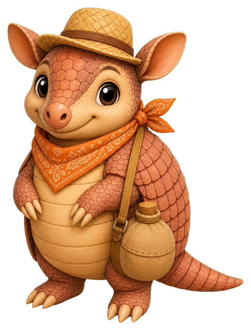 Preview for Desert Armadillo Sticker
