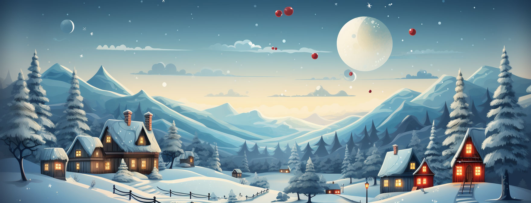 Preview for Winter-wonderland-scene-christmas-cover-background-6da86