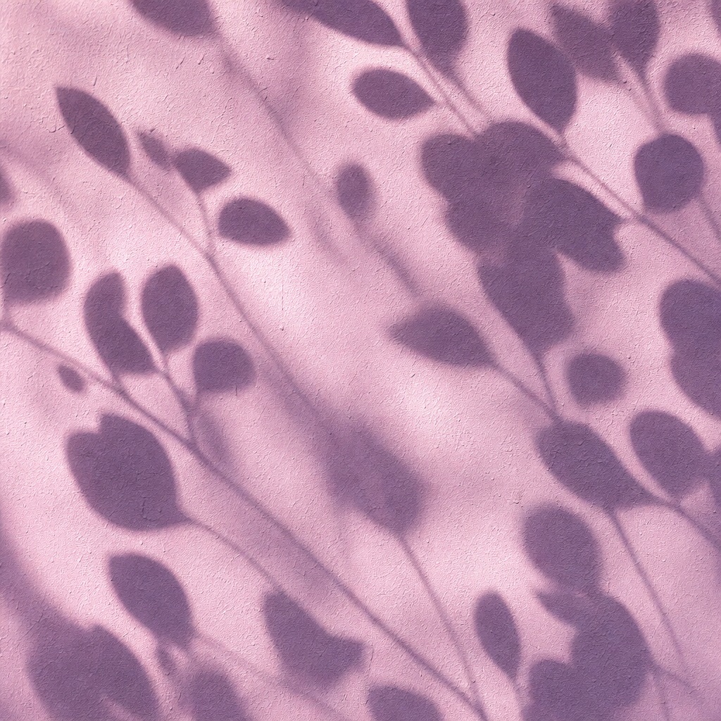 Preview for Lavender Pink Rounded Leaf Shadows Background