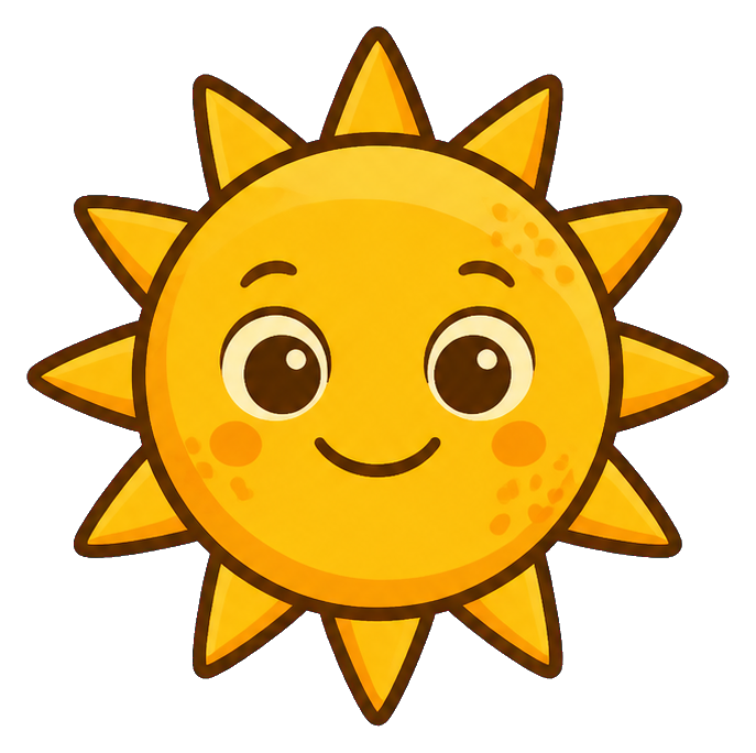 Preview for Sun Cartoon Sticker