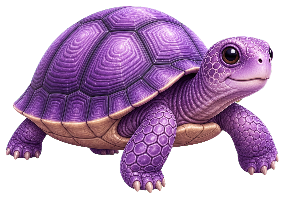 Preview for Purple Turtle Like Reptile Sticker