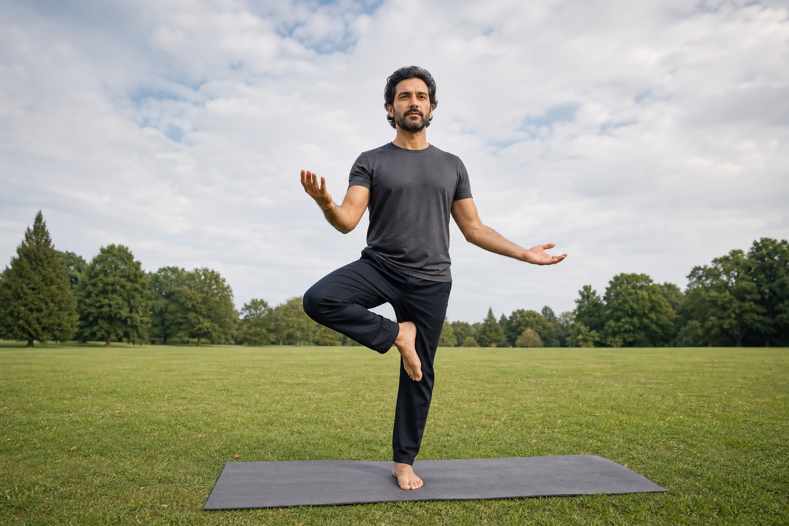 Preview for Tree Pose Practice Yoga Background