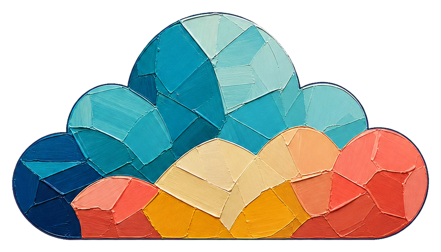 Preview for Palette Knife Cloud Sticker