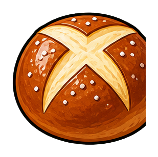 Preview for Pretzel Roll Sticker