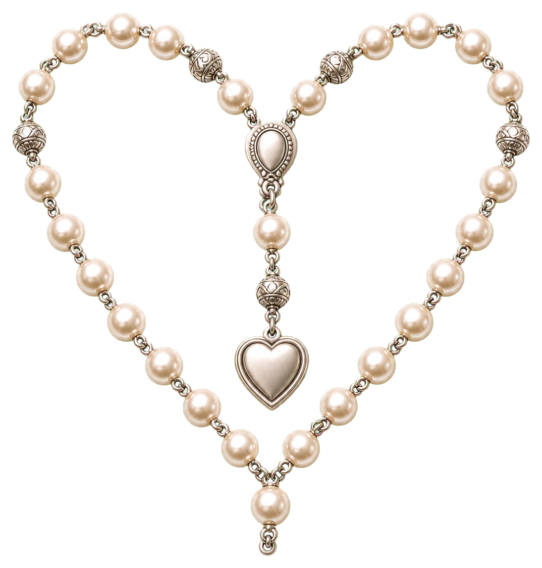 Preview for Rosary Heart Sticker For Faith Designs