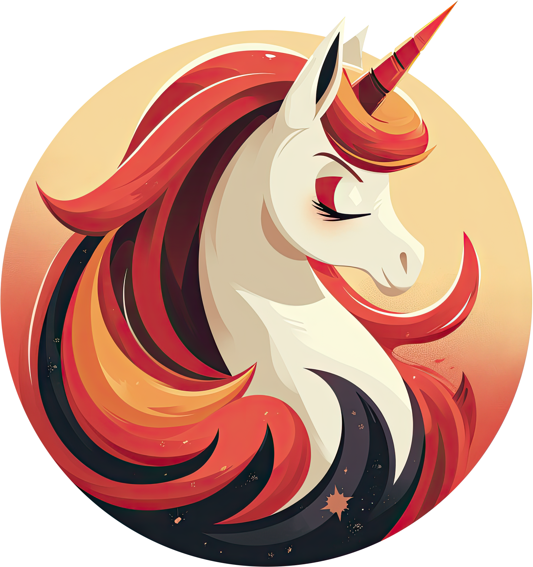 Preview for Unicorn-logo-design-template-logo-animal-sticker-d472e
