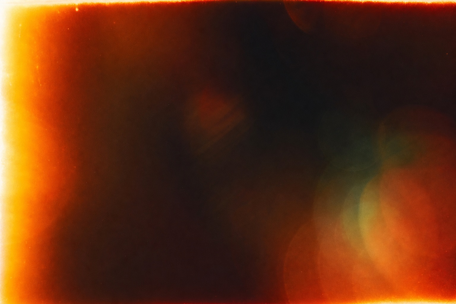 Preview for Amber Cinematic Light Leak Background