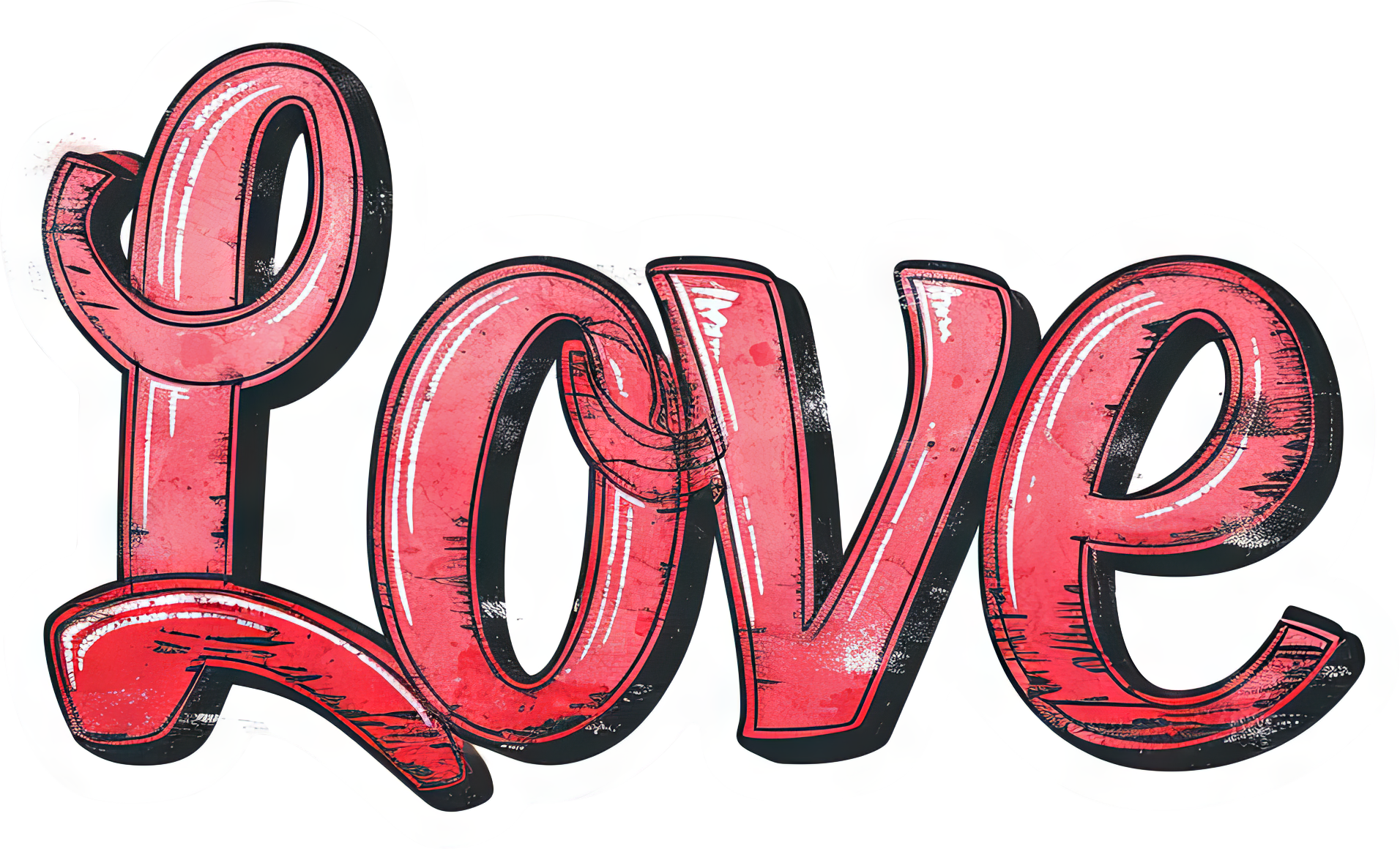 Preview for Love-typography-art-love-design-sticker-d64f1