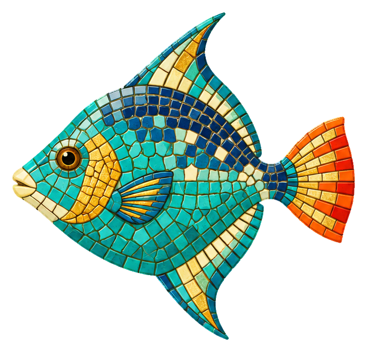 Preview for Mosaic Tropical Fish Triggerfish