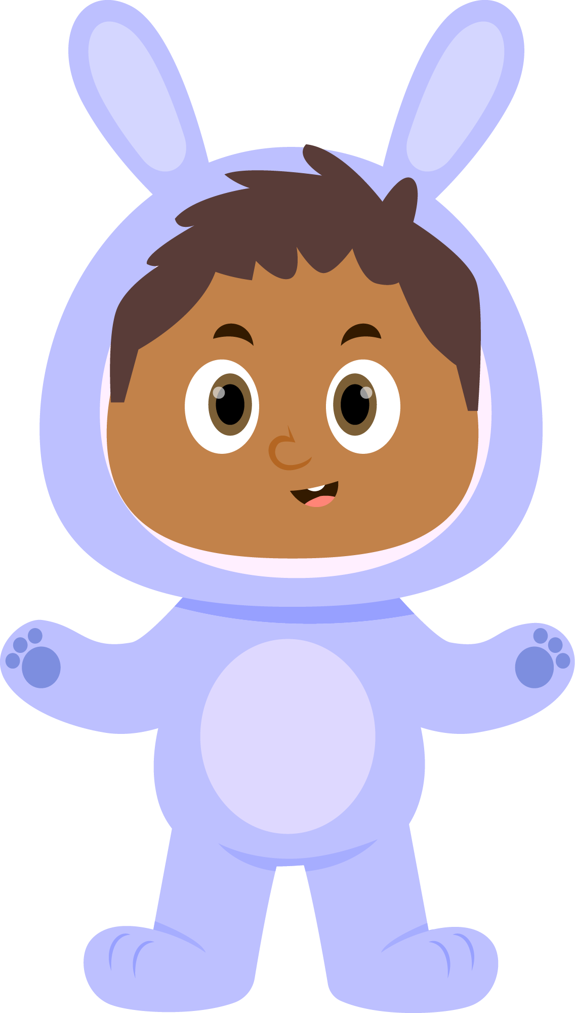 Preview for Cartoon-character-bunny-suit-halloween-costume-sticker-61d33