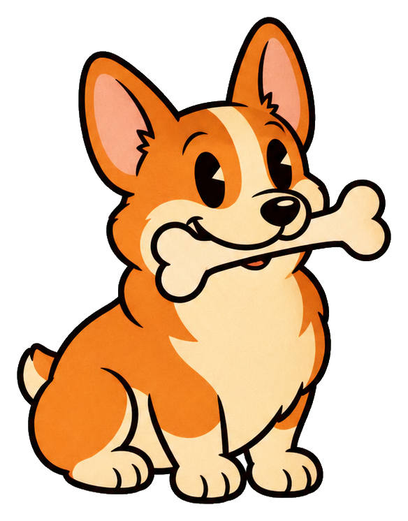 Preview for Vintage Corgi Bone Buddy