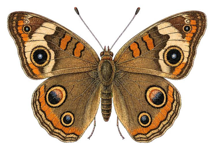 Preview for Buckeye Butterfly Sticker