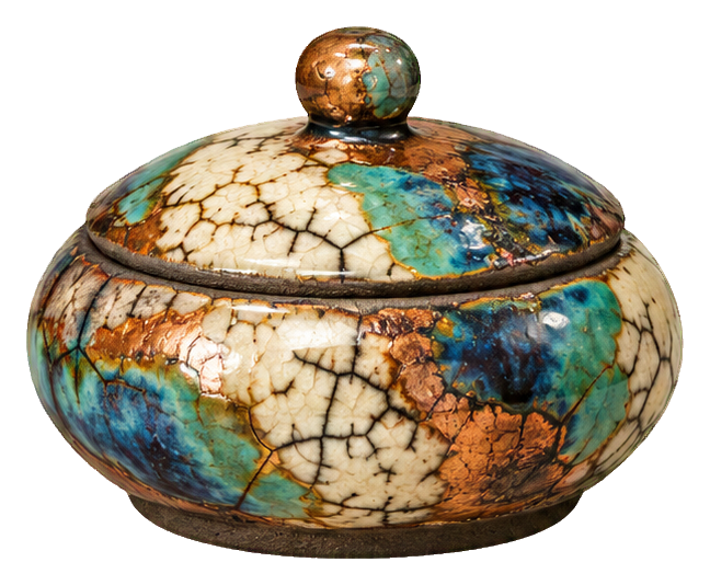 Preview for Raku Pottery Incense Box