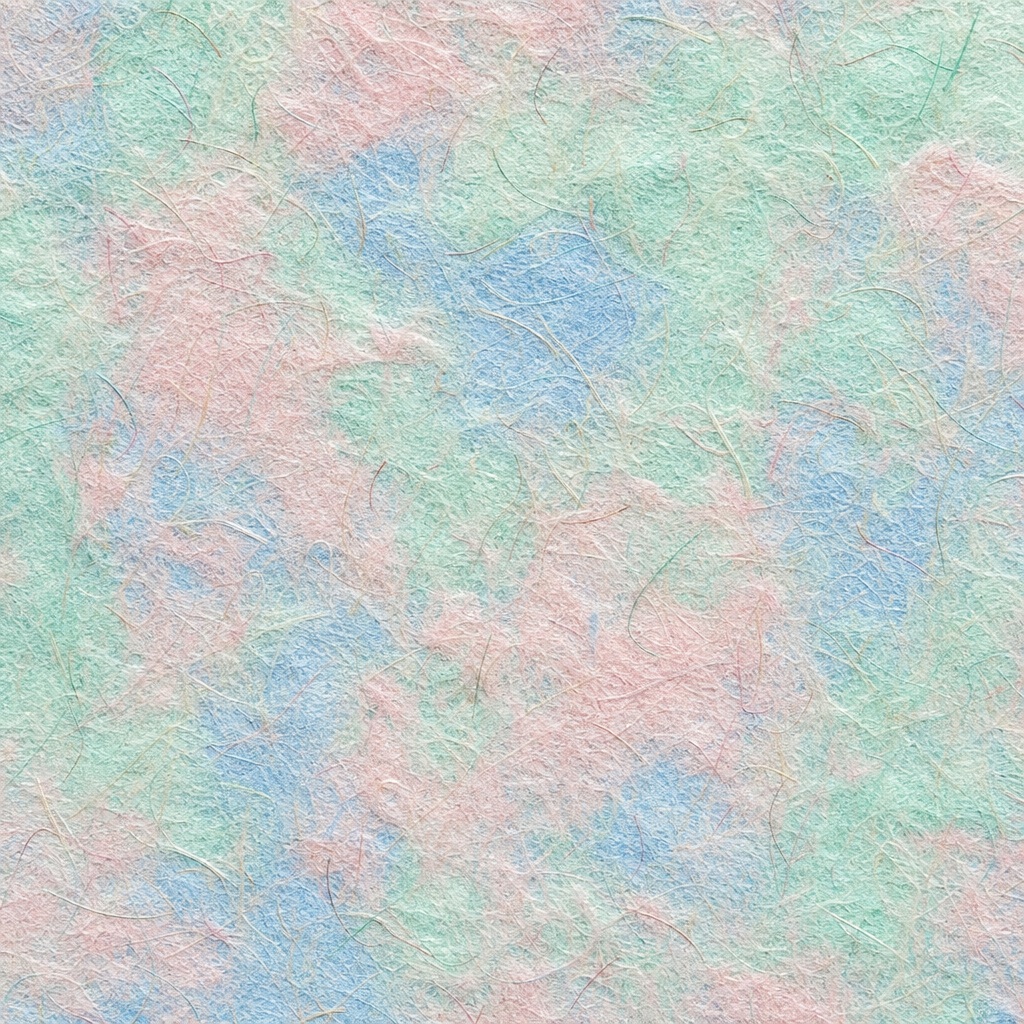 Square pastel handmade paper texture with soft pastel fiber tones