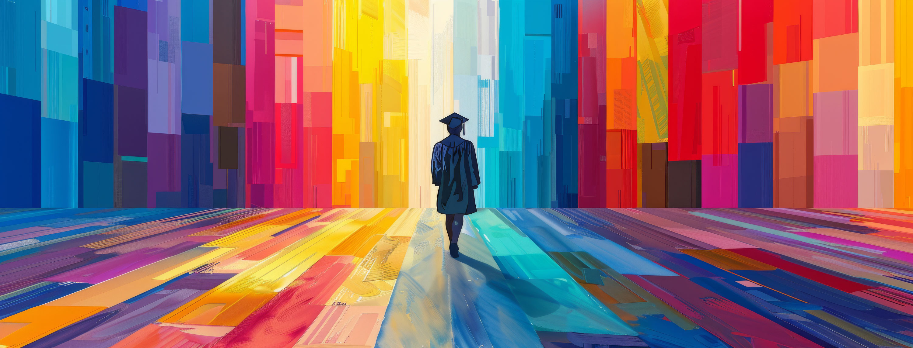 Preview for Vibrant-cityscape-journey-graduation-cover-background-c6bdd