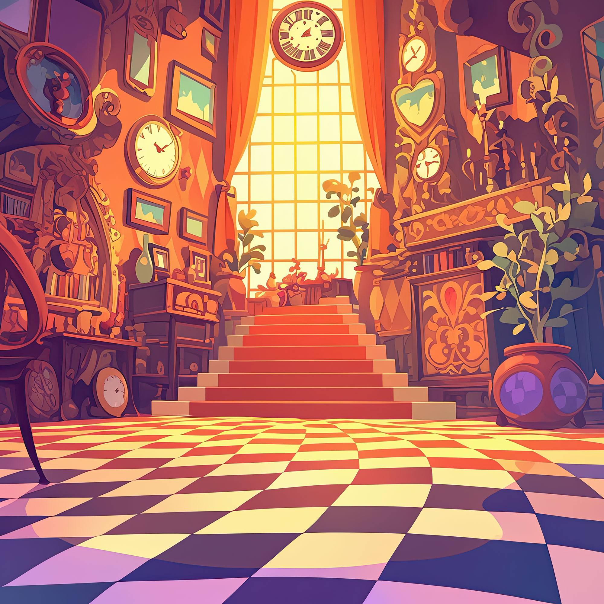 Preview for Whimsical-cartoon-room-interior-whimsical-backdrop-background-9efce