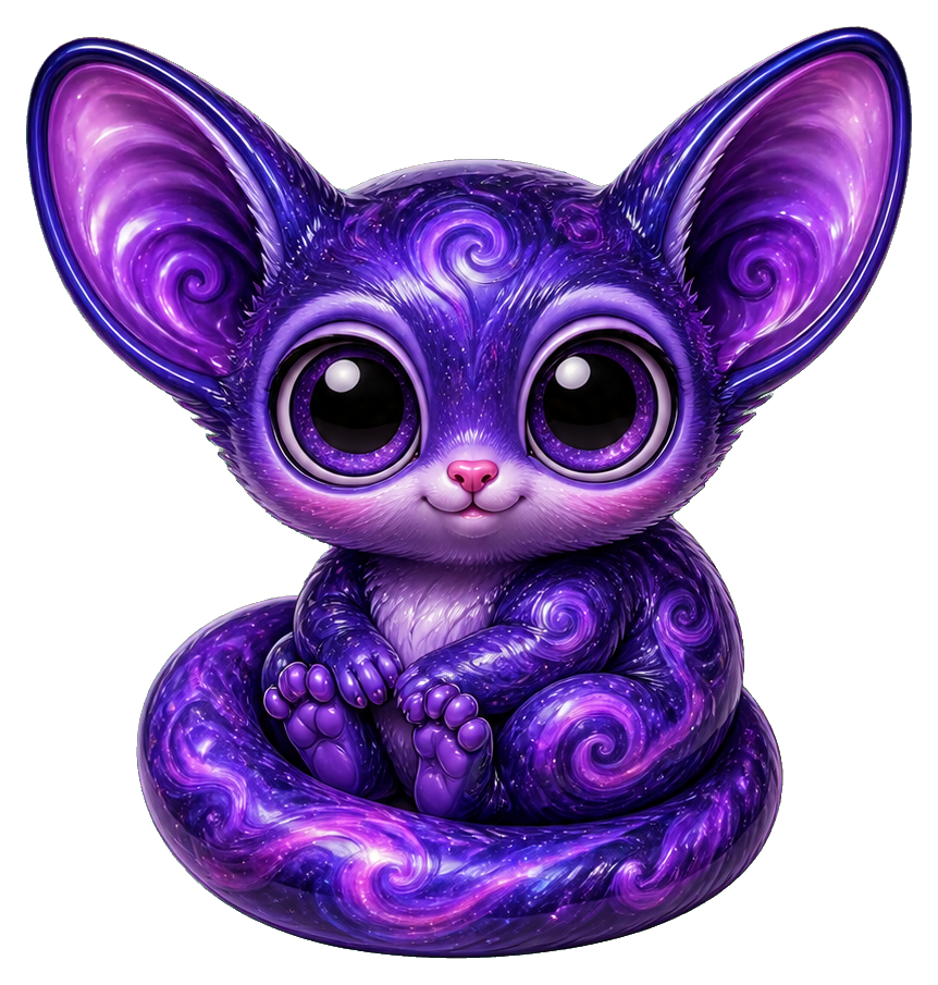Preview for Galaxy Galago Cute Character Sticker