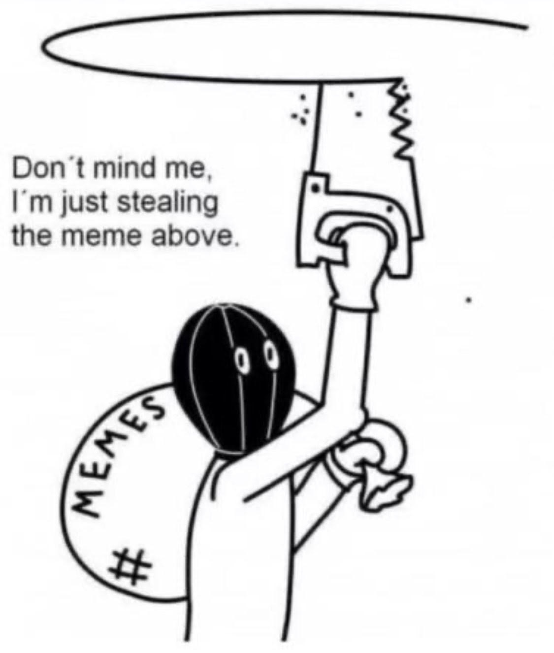 Preview for Meme-thief-cartoon-stencil-sticker-142ab