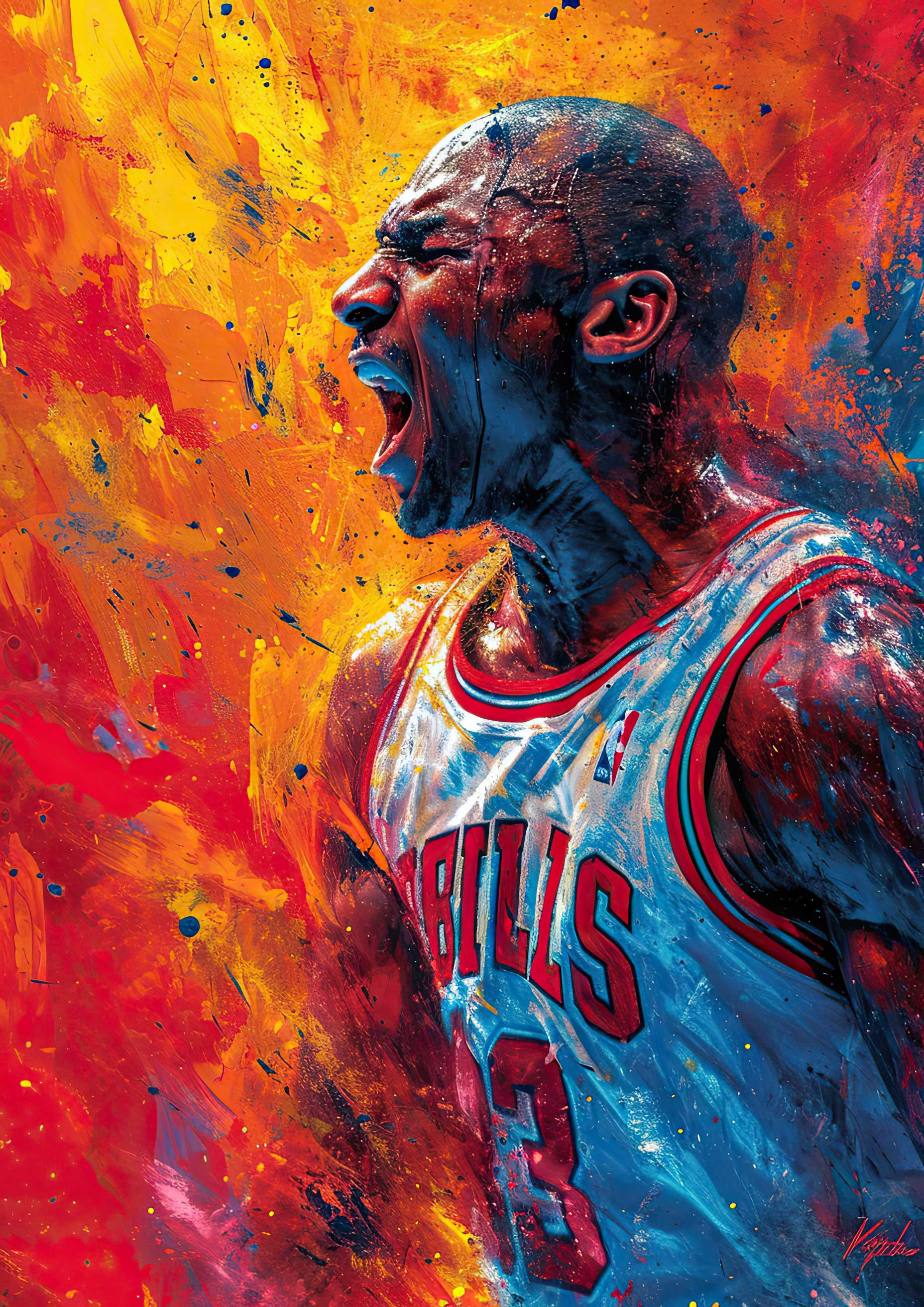 Preview for Abstract-basketball-player-art-celebrities-background-83ec9
