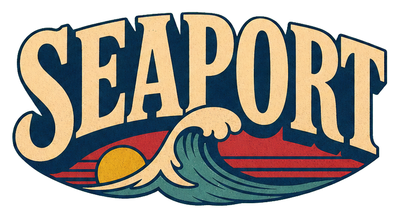 Preview for Seaport Wave Retro Boston Sticker