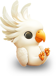 Preview for White-cockatoo-emoji-animal-sticker-ef7df