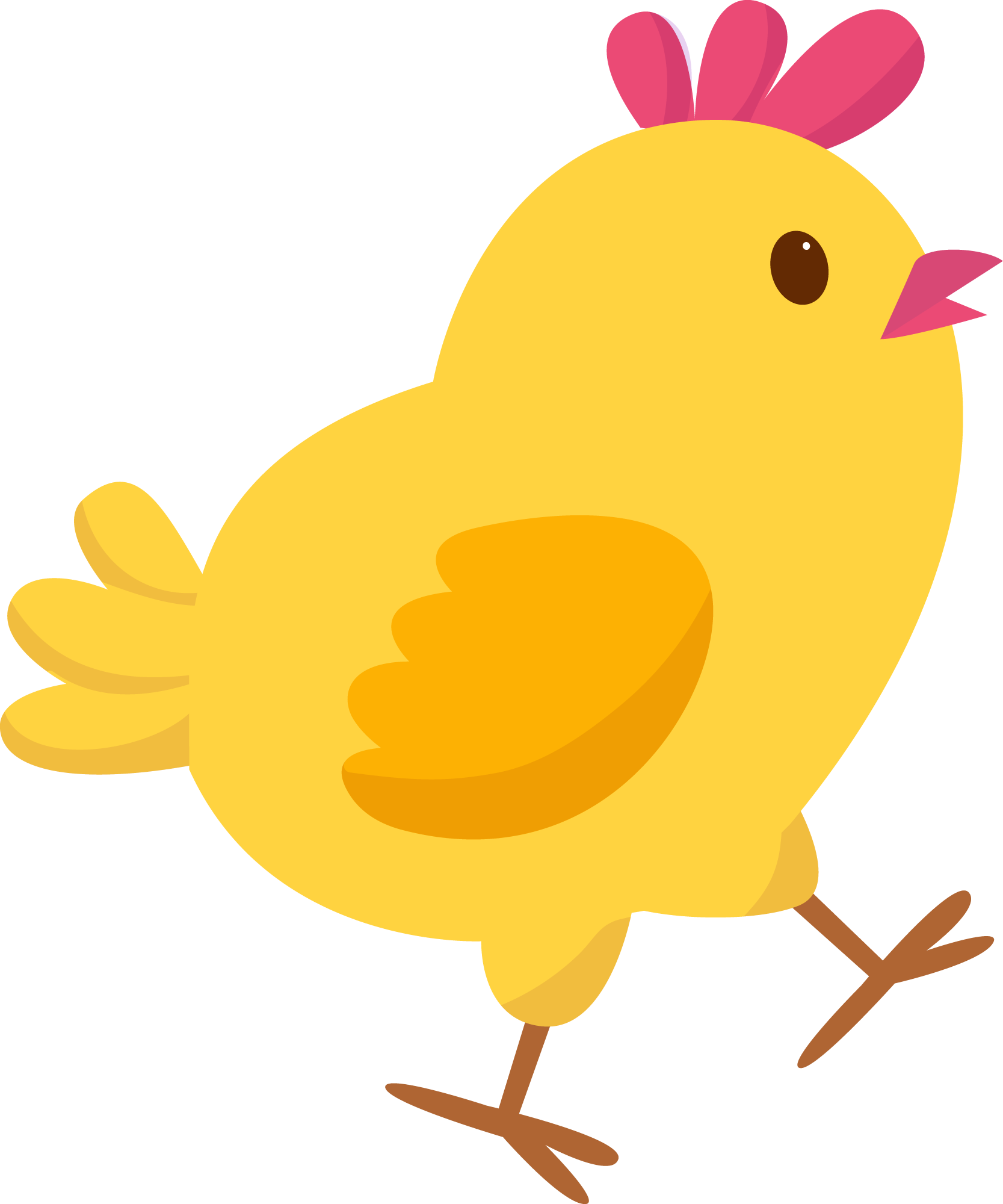 Preview for Cartoon-chicken-illustration-spring-sticker-b7cf2
