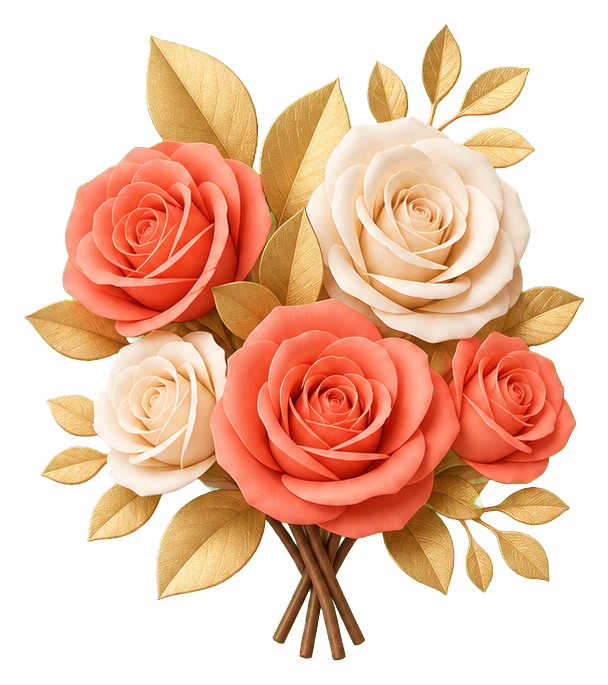 Preview for Garden Rose Bouquet Sticker